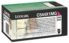 738198  C544X1MG Toner LEXMARK C544X1MG 4K r&#248;d 